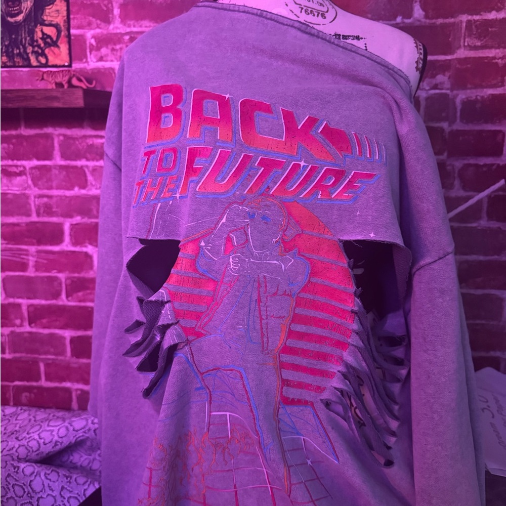Back to the Future Graphic Sweatshirt